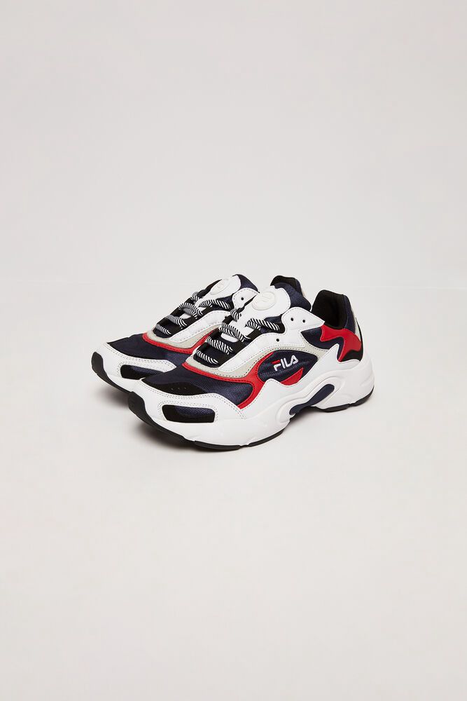 Fila Trainers Womens Navy/Red/White Luminance - Ireland 67105-VWDP